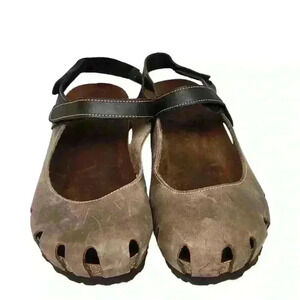 SABATINI 1896 LEATHER SANDALS Sz 40